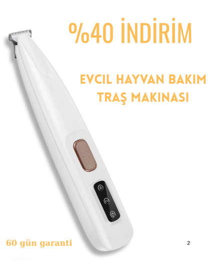 Evcil hayvan bakım traş makinesi